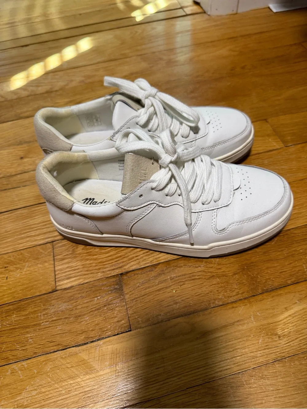 Madewell white sneakers